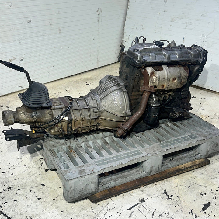 Toyota 2L 2.4L Diesel Non Turbo Manual Engine Actual Swap 1701957 Motor Vehicle Engines JDM Engine Zone 