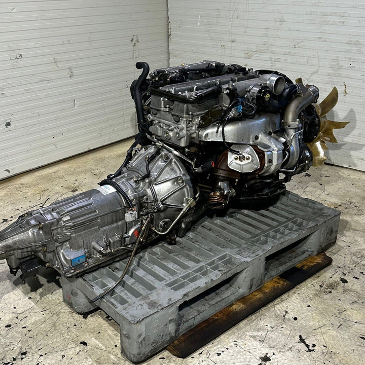 Toyota Chaser Soarer Supra 1JZ-GTE 2.5L Vvt-I Turbo Jdm Actual Engine Transmission Swap - 1JZ-GTE 6131763 Toyota Supra Chaser soarer 1jzgte Engine JDM Engine Zone 