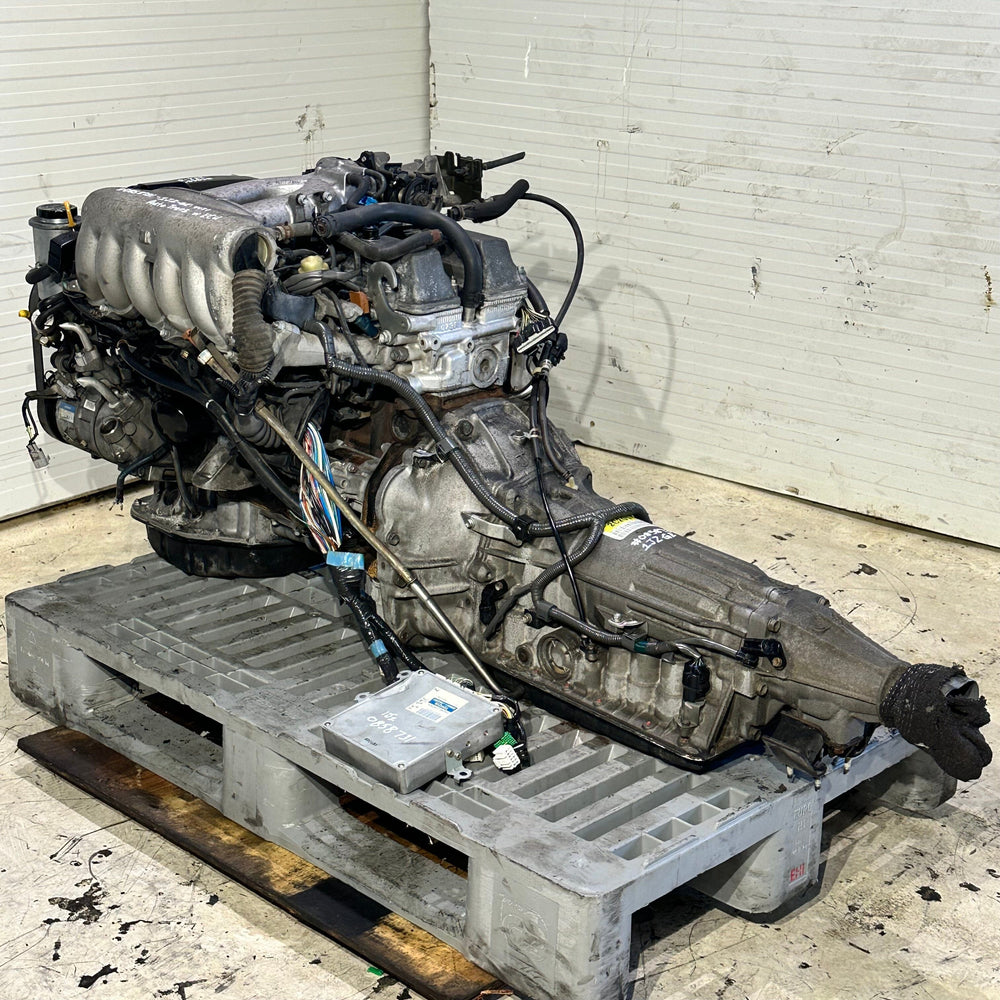 Toyota Supra 2.5L Vvti JDM Full Engine Transmission Automatic Swap - 1JZ-GE 0858731 Actual Photos Motor Vehicle Engines JDM Engine Zone 