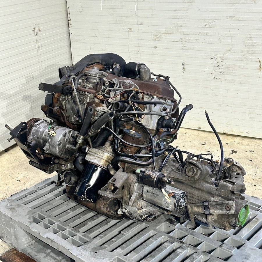 Volkswagen 1981-1991 Rabbit Jetta 1.6L Jdm Edm Turbo Diesel Engine & Manual Transmission Swap CY MF volkswagon WV golf Jetta Passat diesel Engine JDM Engine Zone 