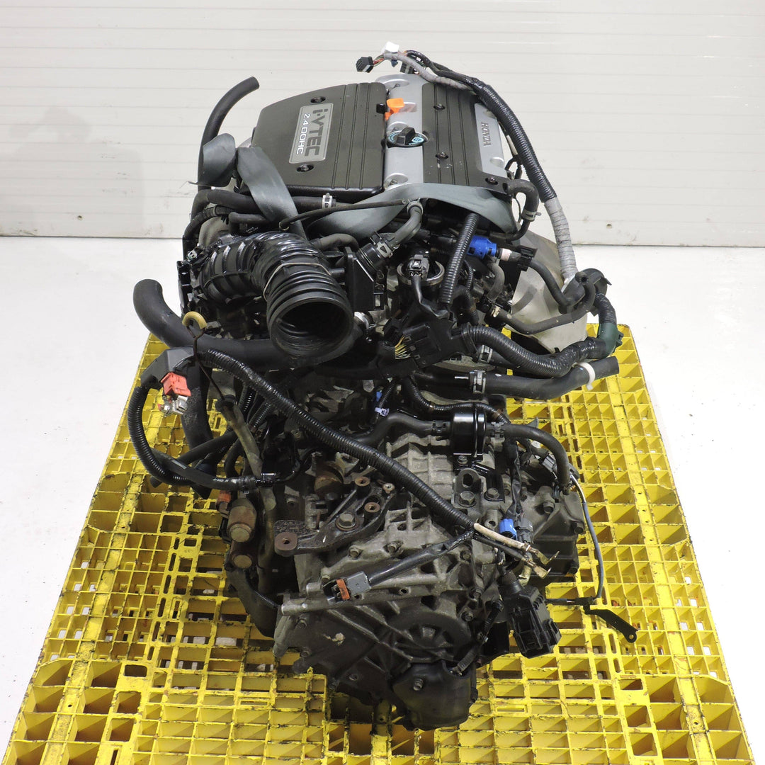 Honda Accord 2003 2004 2005 2006 2007 2.4L Dohc I-Vtec Complete Engine With Auto Transmission K24a Honda Accord Engine & Transmission K24a JDM Engine Zone   