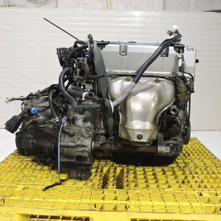 Honda Accord 2003 2004 2005 2006 2007 2.4L Dohc I-Vtec Complete Engine With Auto Transmission K24a Honda Accord Engine & Transmission K24a JDM Engine Zone   