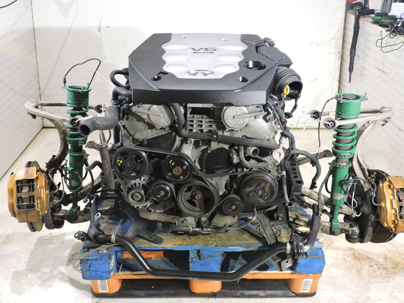 Nissan 350z Infiniti G35 2003-2004 3.5L V6 JDM Engine Manual Transmission Suspension VQ35DE Nissan 350z Engine 3.5L JDM Engine Zone 