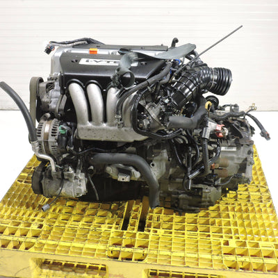 Honda Accord 2003 2004 2005 2006 2007 2.4L Dohc I-Vtec Complete Engine With Auto Transmission K24a Honda Accord Engine & Transmission K24a JDM Engine Zone   
