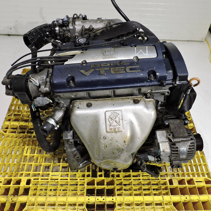 Honda Accord Prelude 2.3L JDM Engine Dohc Vtec - H23a Blue Top Honda Accord Prelude Engine h23a JDM Engine Zone   