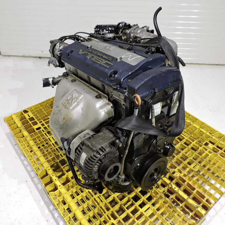 Honda Accord Prelude 2.3L JDM Engine Dohc Vtec - H23a Blue Top Honda Accord Prelude Engine h23a JDM Engine Zone   