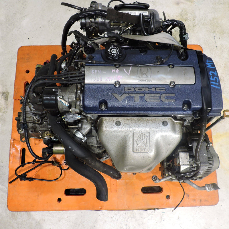 Honda Prelude Accord 1998-2002 2.0L Dohc Vtec JDM Engine Manual Full Swap - F20b Blue Top 5 speed lsd transmission JDM Engine Zone   