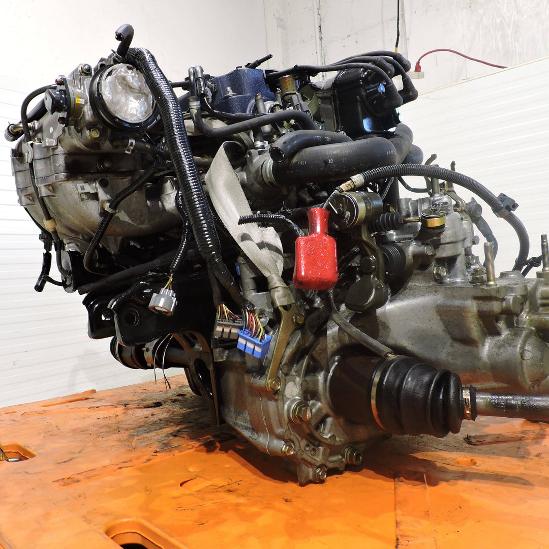 Honda Prelude Accord 1998-2002 2.0L Dohc Vtec JDM Engine Manual Full Swap - F20b Blue Top 5 speed lsd transmission JDM Engine Zone   