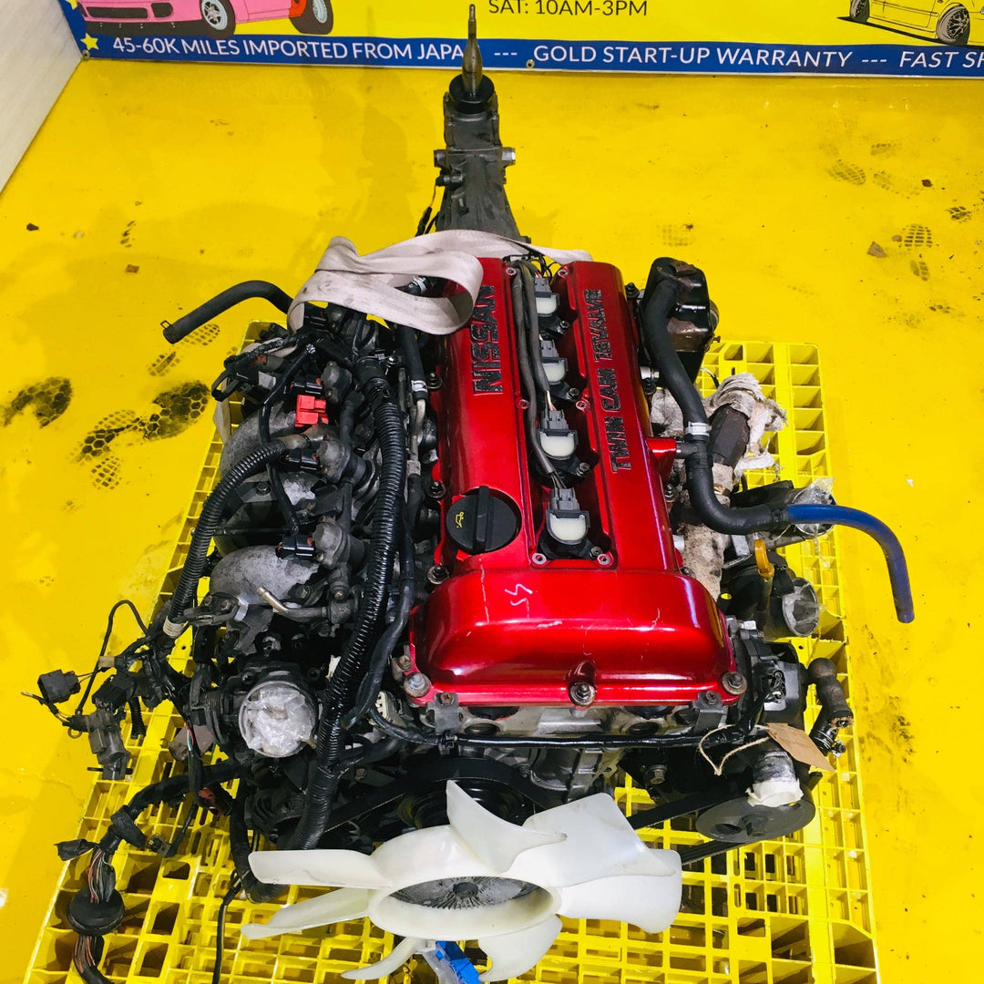 Nissan Silvia S13 1989-1994 Turbo 2.0L 5 Speed Manual JDM Full Engine Transmission Swap - SR20DET  JDM Engine Zone   