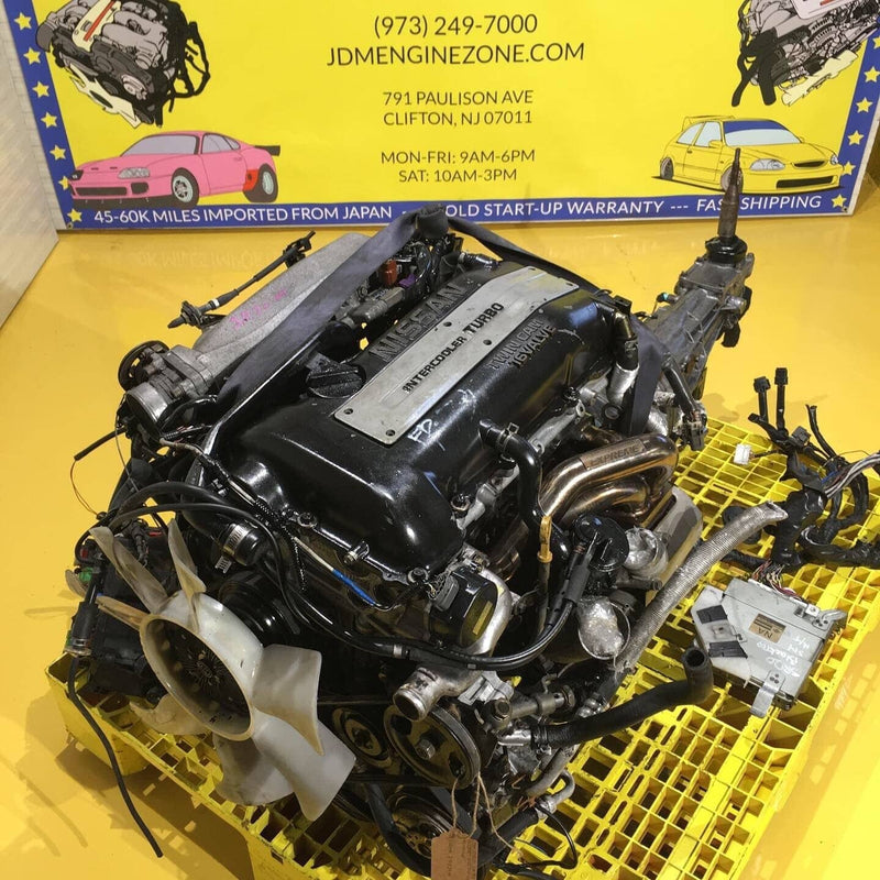 Nissan Silvia S14 1997-1998 Turbo 2.0l 5 Speed Manual JDM Engine Transmission Full Swap - SR20DET  JDM Engine Zone   