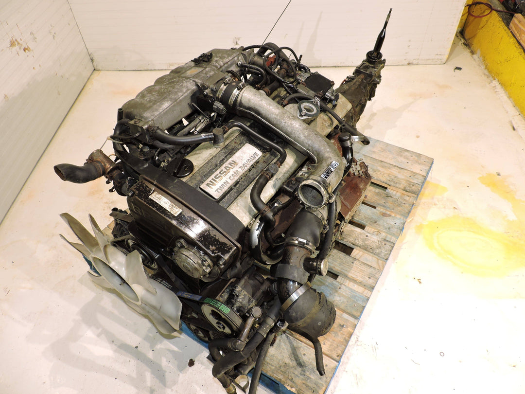 Nissan Skyline Turbo 2.0L Full JDM Engine Manual Transmission Swap - Rb20det  JDM Engine Zone   