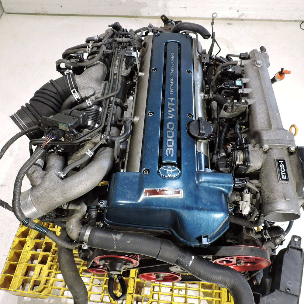 Toyota Aristo 1998-2002 3.0L JDM Actual Engine Automatic #Aa1 - 2JZ-GTE Vvt-I Twin Turbo transmission JDM Engine Zone   